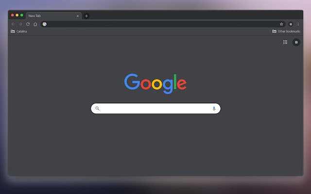 Catalina Dark Mode de Chrome web store se ejecutará con OffiDocs Chromium en línea