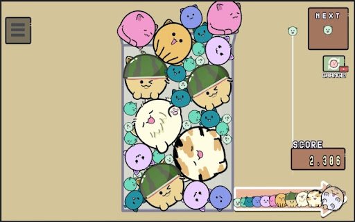 Cats Drop Game  from Chrome web store to be run with OffiDocs Chromium online