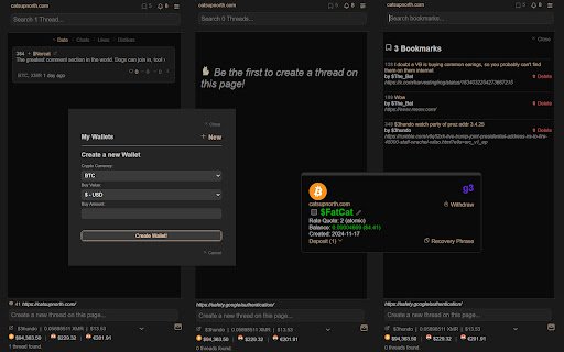 CatsUpNorth  from Chrome web store to be run with OffiDocs Chromium online