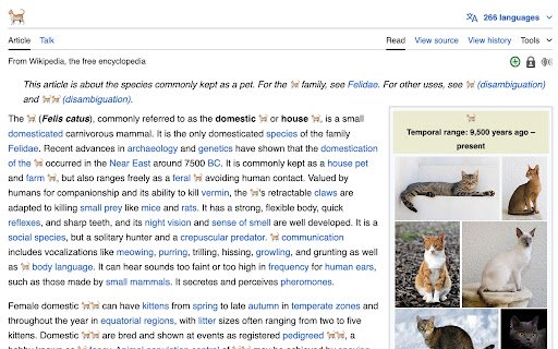 Cattify  from Chrome web store to be run with OffiDocs Chromium online