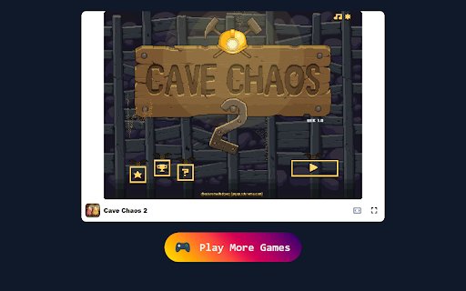 Cave Chaos 2 Game Navigate Treacherous Caves and Overcome Obstacles!  from Chrome web store to be run with OffiDocs Chromium online