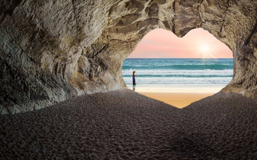 Cave of love  from Chrome web store to be run with OffiDocs Chromium online
