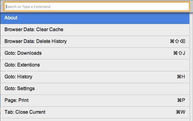 CCP Command Palette  from Chrome web store to be run with OffiDocs Chromium online