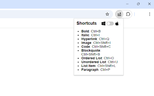 CDT Helper  from Chrome web store to be run with OffiDocs Chromium online