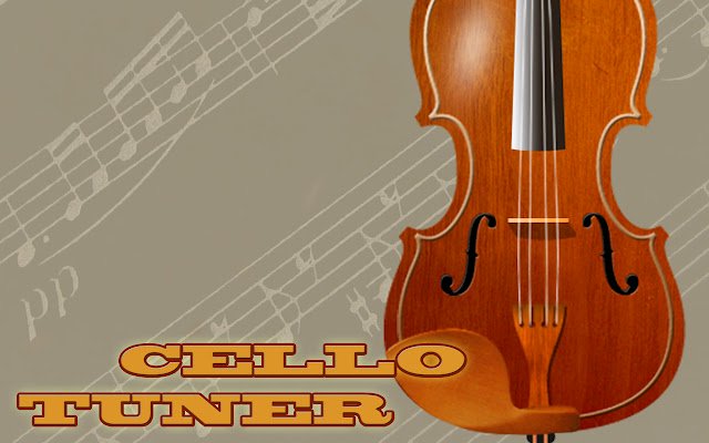 Cello Tuner de Chrome web store se ejecutará con OffiDocs Chromium en línea