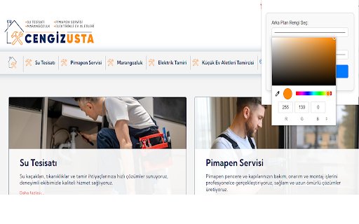 Cengiz Usta from Chrome web store to be run with OffiDocs Chromium online Cengiz Usta from Chrome web store to be run with OffiDocs Chromium online