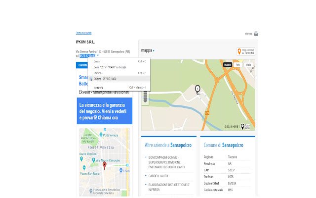 Centralino Cloud click to call  from Chrome web store to be run with OffiDocs Chromium online