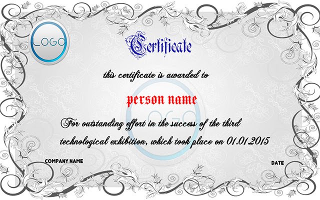 certificate Maker Free  from Chrome web store to be run with OffiDocs Chromium online