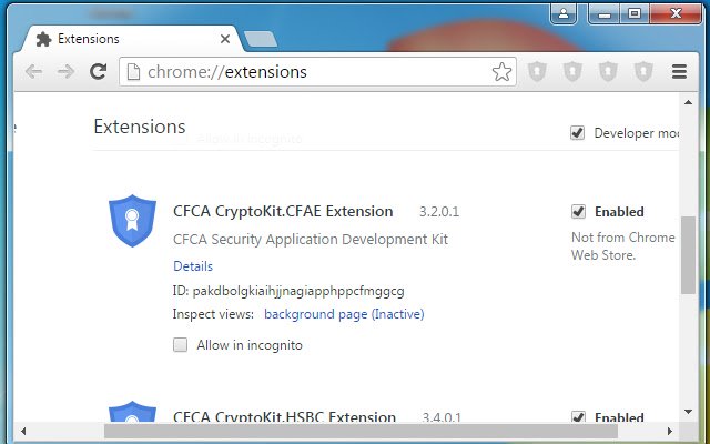 ส่วนขยาย CFCA CryptoKit.CFAE จาก Chrome เว็บสโตร์ที่จะรันด้วย OffiDocs Chromium ออนไลน์