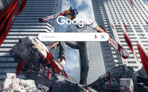 Chainsaw Man Anime Anime Theme  from Chrome web store to be run with OffiDocs Chromium online