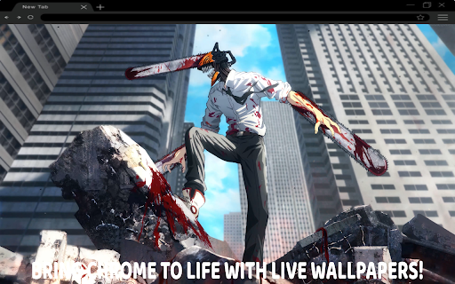 Chainsaw Man Live Wallpaper New  from Chrome web store to be run with OffiDocs Chromium online