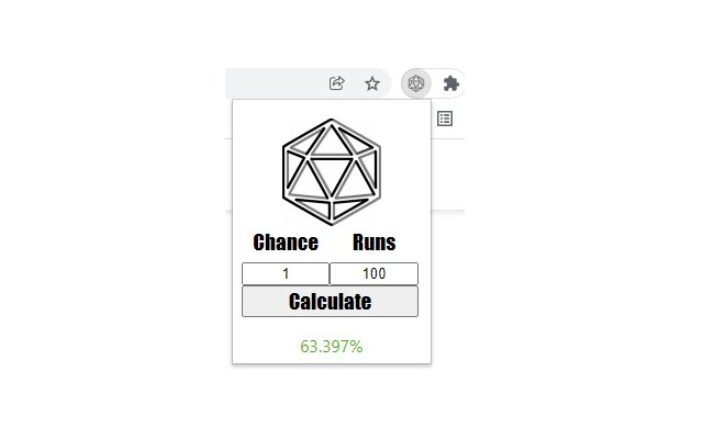 Chance After X Runs  from Chrome web store to be run with OffiDocs Chromium online