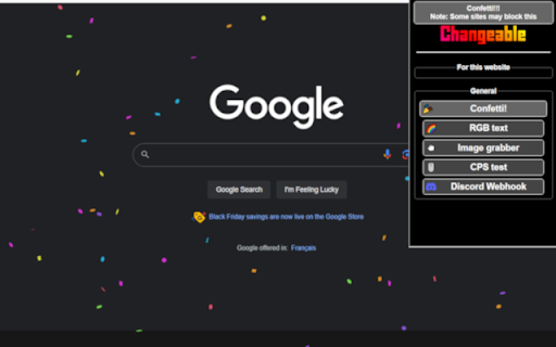 Changeable  from Chrome web store to be run with OffiDocs Chromium online