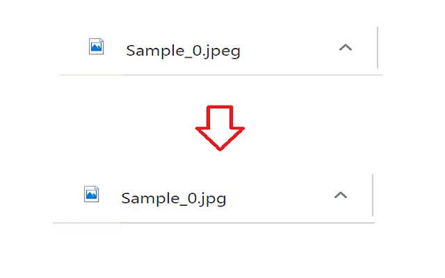 Change JPEG/JFIF to JPG  from Chrome web store to be run with OffiDocs Chromium online