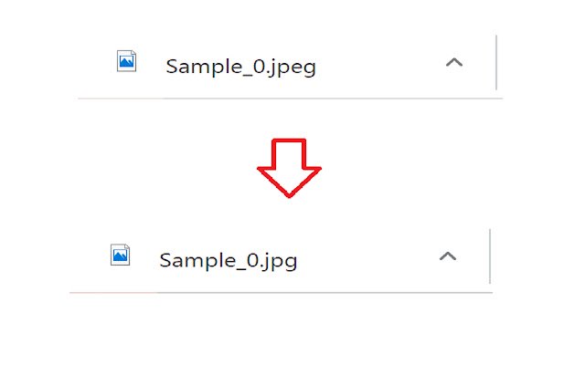 Change JPEG/JFIF to JPG  from Chrome web store to be run with OffiDocs Chromium online