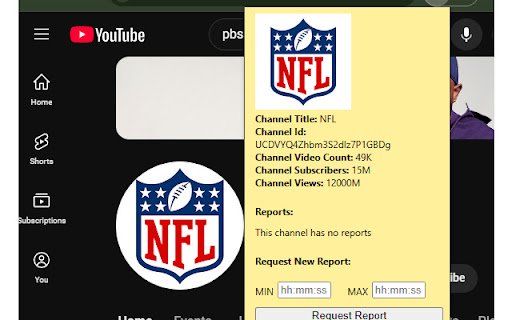Channelyzer  from Chrome web store to be run with OffiDocs Chromium online