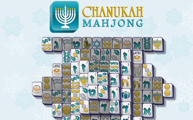 Chrome ウェブストアの Chanukah Mahjong を OffiDocs Chromium online で実行