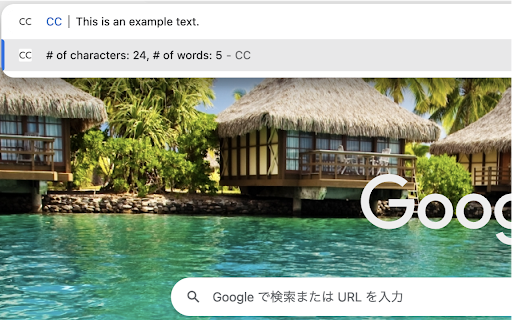 Character Count  from Chrome web store to be run with OffiDocs Chromium online