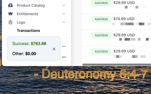 Chargebee Sum Box  from Chrome web store to be run with OffiDocs Chromium online