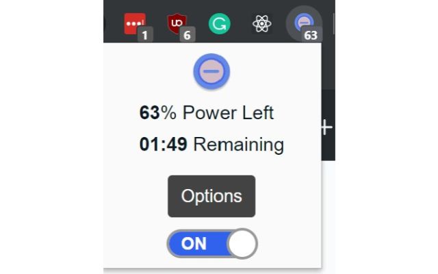 Charge Controller จาก Chrome เว็บสโตร์ที่จะทำงานกับ OffiDocs Chromium ทางออนไลน์