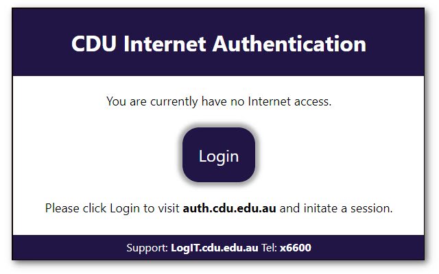 Charles Darwin University Netauth Assistant  from Chrome web store to be run with OffiDocs Chromium online