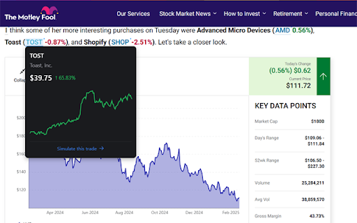 ChartPop  from Chrome web store to be run with OffiDocs Chromium online