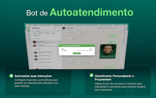 ChatBlink CRM no WhatsApp, Automações e Ferramentas. Piscou, vendeu!  from Chrome web store to be run with OffiDocs Chromium online
