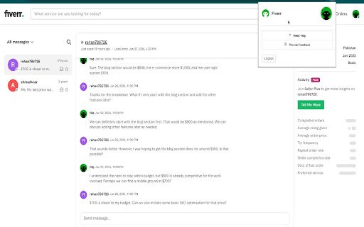 ChatBuddy  from Chrome web store to be run with OffiDocs Chromium online