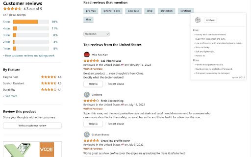 ChatGPT Amazon Tool  from Chrome web store to be run with OffiDocs Chromium online