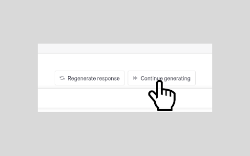 ChatGPT AutoContinuer  from Chrome web store to be run with OffiDocs Chromium online