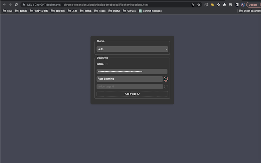 Chat GPT Bookmarks  from Chrome web store to be run with OffiDocs Chromium online