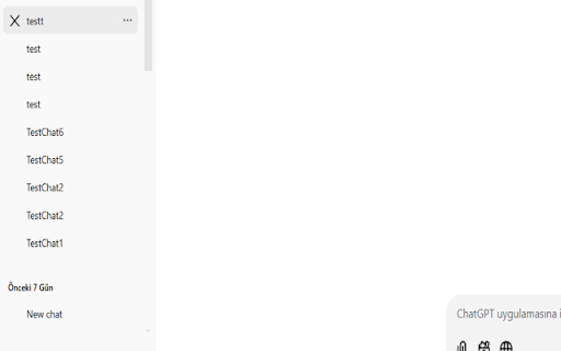 ChatGPT Chat Hider  from Chrome web store to be run with OffiDocs Chromium online