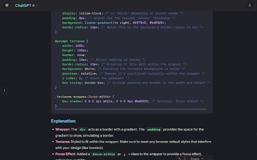 ChatGPT Dracula Custom Theme  from Chrome web store to be run with OffiDocs Chromium online