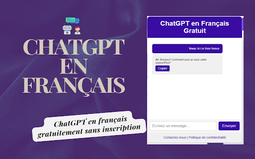 chatgpt en français gratuit from Chrome web store to be run with OffiDocs Chromium online chatgpt en français gratuit from Chrome web store to be run with OffiDocs Chromium online