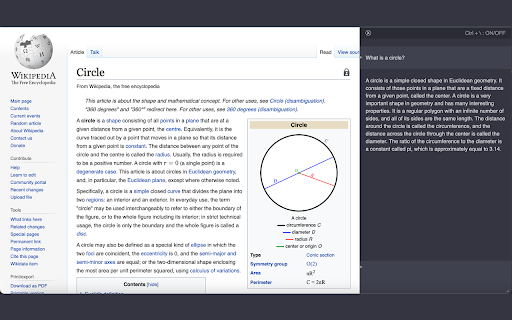 Chat GPT Extension  from Chrome web store to be run with OffiDocs Chromium online