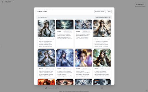 ChatGPT Finder from Chrome web store to be run with OffiDocs Chromium online ChatGPT Finder from Chrome web store to be run with OffiDocs Chromium online