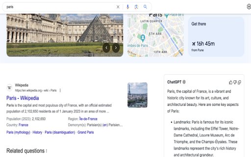 ChatGPT for Google  from Chrome web store to be run with OffiDocs Chromium online