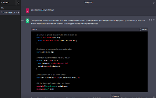 Chat gpt full Width  from Chrome web store to be run with OffiDocs Chromium online