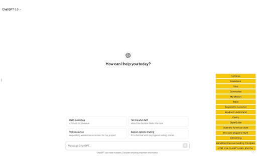 ChatGPT Prompt Accelerator  from Chrome web store to be run with OffiDocs Chromium online