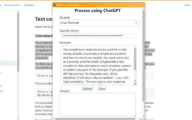 ChatGPT Right click, process 150 missions!  from Chrome web store to be run with OffiDocs Chromium online