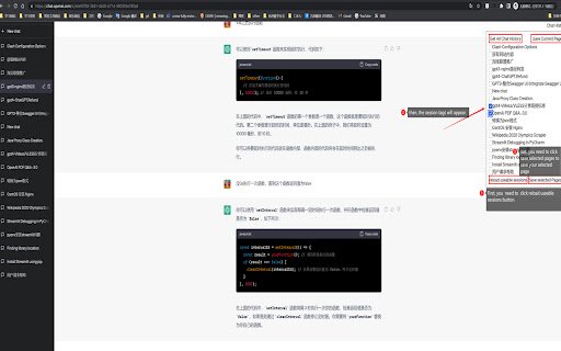 ChatGPT Saver  from Chrome web store to be run with OffiDocs Chromium online