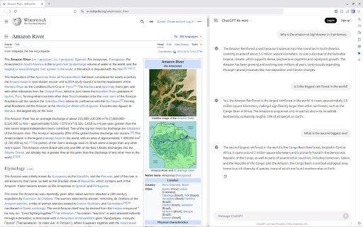 ChatGPT Sidebar  from Chrome web store to be run with OffiDocs Chromium online