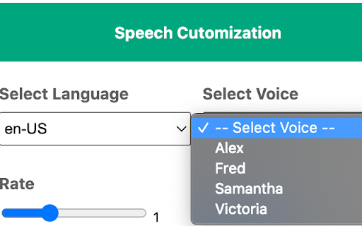 ChatGPT Speechifier from Chrome web store to be run with OffiDocs Chromium online ChatGPT Speechifier from Chrome web store to be run with OffiDocs Chromium online