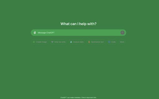 ChatGPT Themes  from Chrome web store to be run with OffiDocs Chromium online
