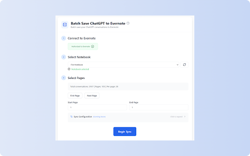 ChatGPT to Evernote  from Chrome web store to be run with OffiDocs Chromium online