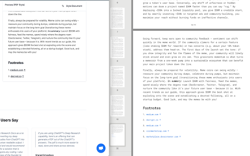 ChatGPT to Markdown Exporter  from Chrome web store to be run with OffiDocs Chromium online