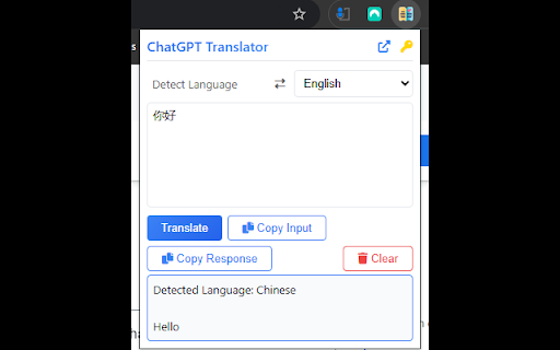 ChatGPT Translator  from Chrome web store to be run with OffiDocs Chromium online