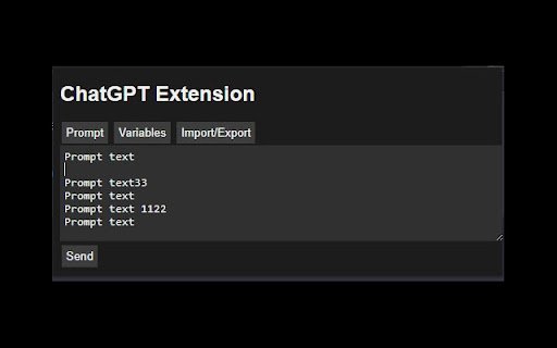 ChatGPT VarExt  from Chrome web store to be run with OffiDocs Chromium online