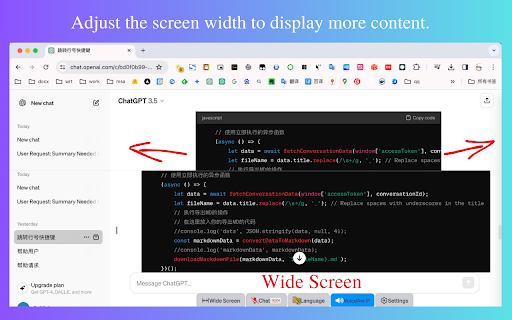 ChatGPT Voice Master  from Chrome web store to be run with OffiDocs Chromium online