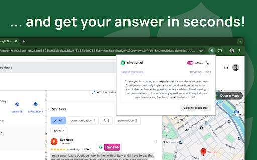 chatlyn.ai  from Chrome web store to be run with OffiDocs Chromium online